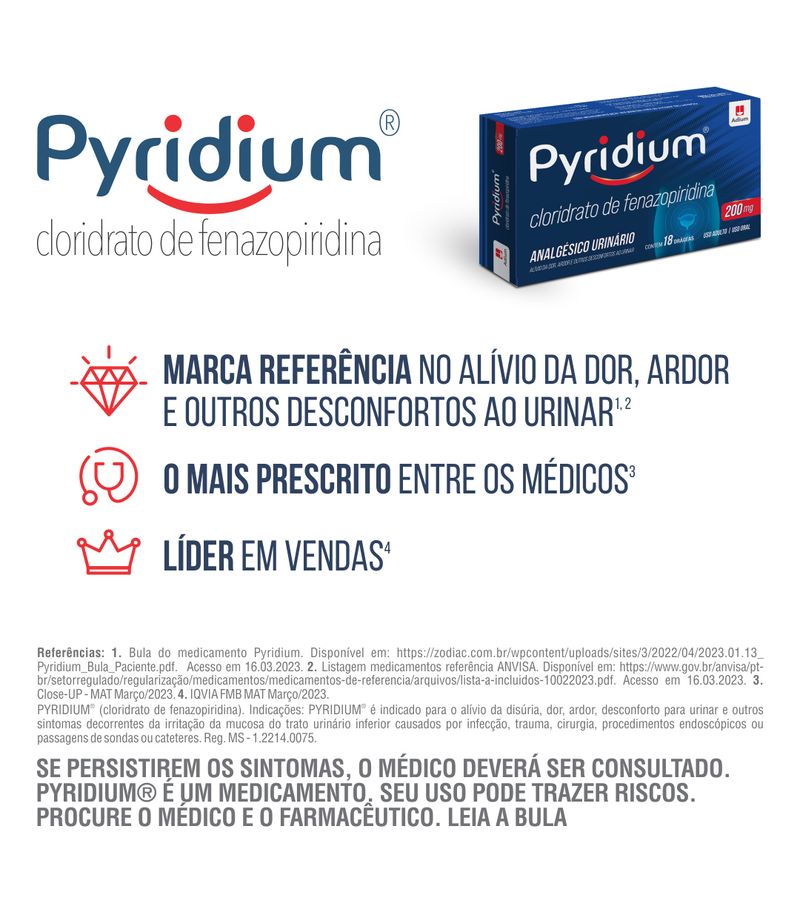 Pyridium-200mg-Com-18-Drageas