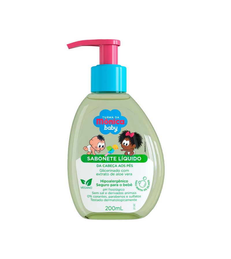 Sabonete-Turma-Da-Monica-Baby-Liquido-200ml-Glicerina-Aloe-Vera
