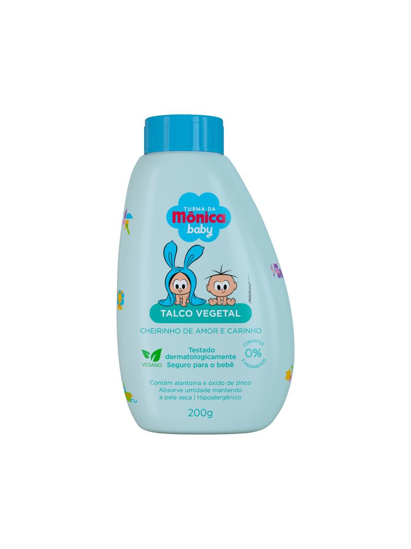 Talco-Turma-Da-Monica-Baby-200gr-Cheirinho-De-Amor-Carinho