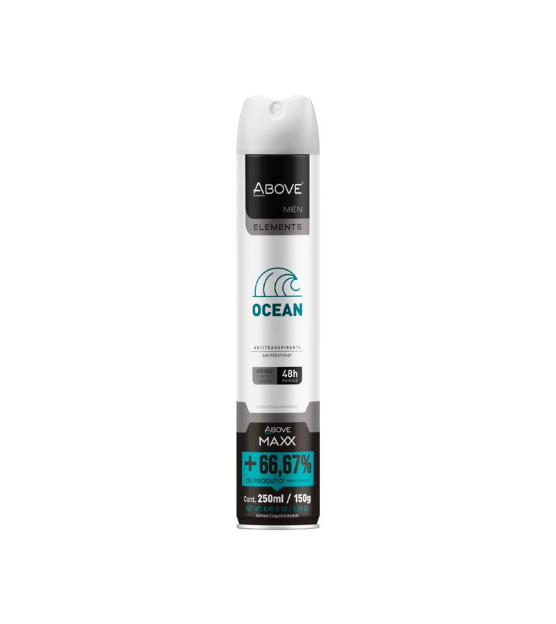 Desodorante-Above-Masculino-Elements-Max-250ml-Aerosol-Ocean
