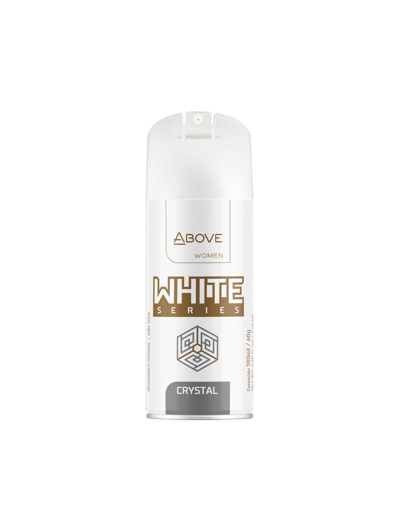 Desodorante-Above-Feminino-White-Series-100ml-Aerosol-Crystal