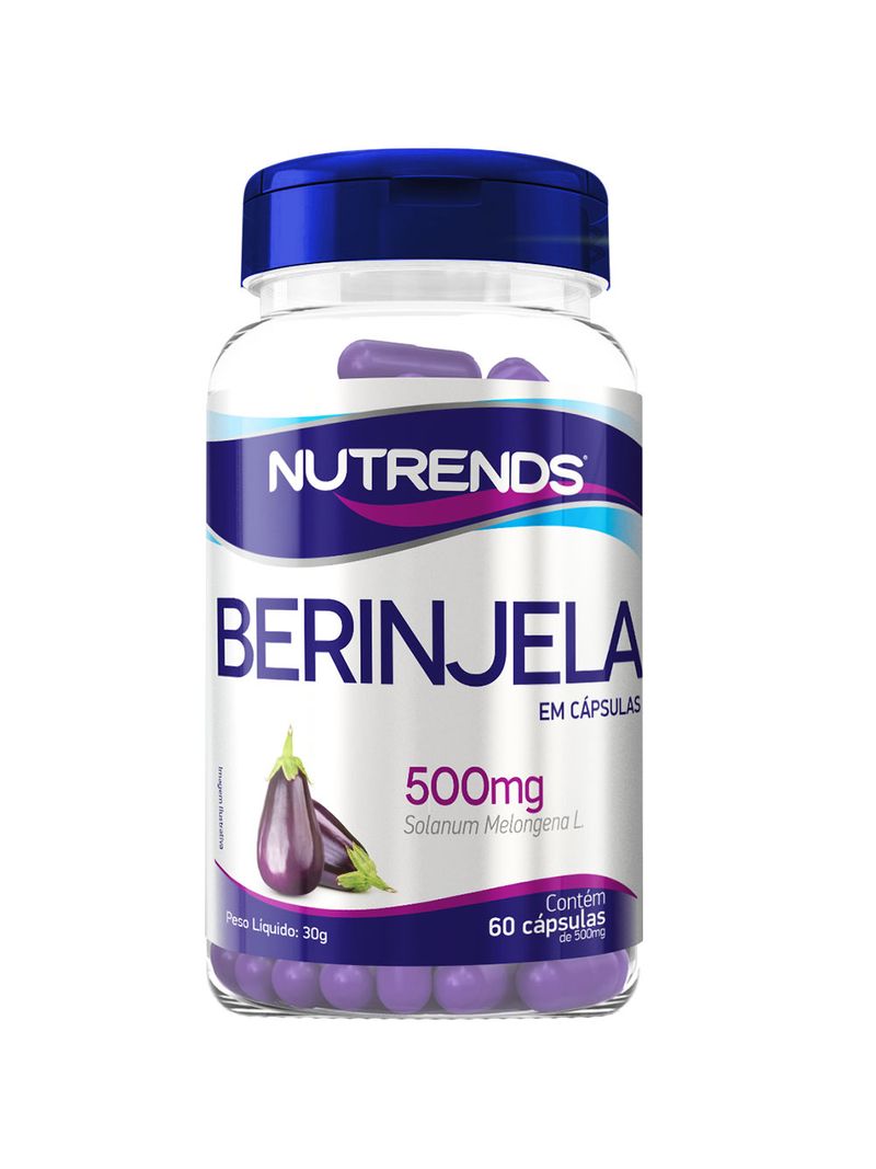 Berinjela-Nutrends-500mg-Com-60-Capsulas