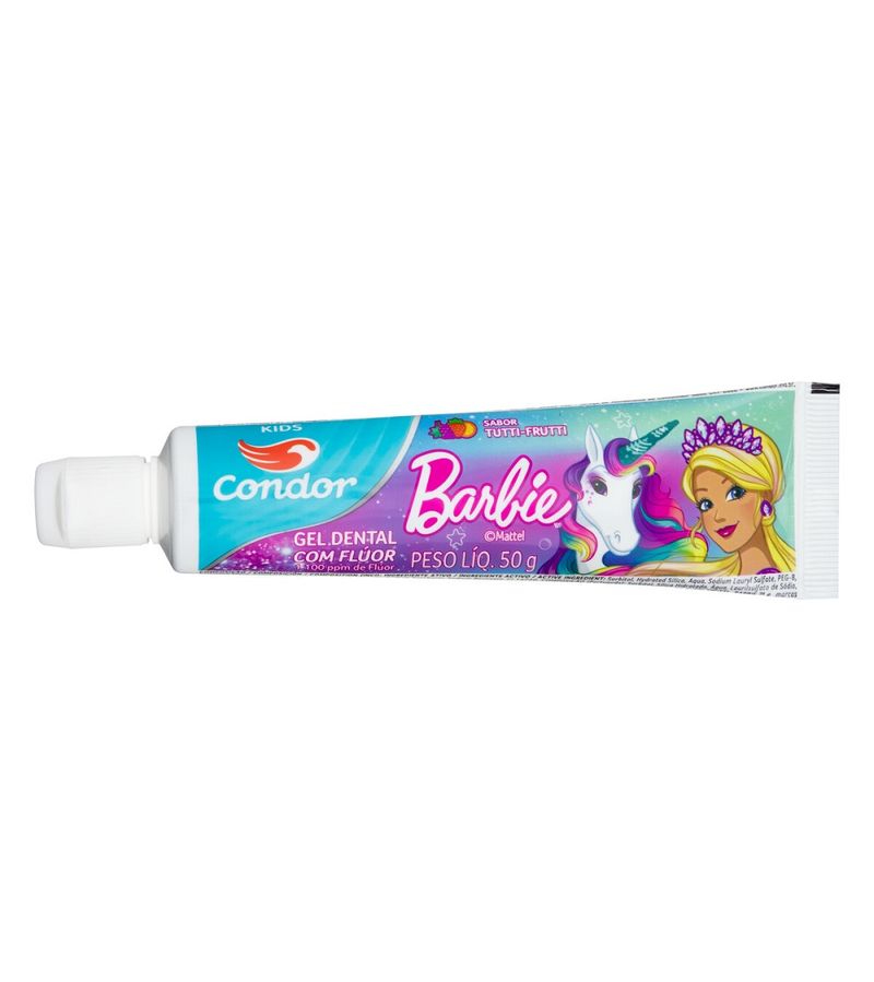 Gel-Dental-Condor-Barbie-Kids-50gr-Tutti-frutti