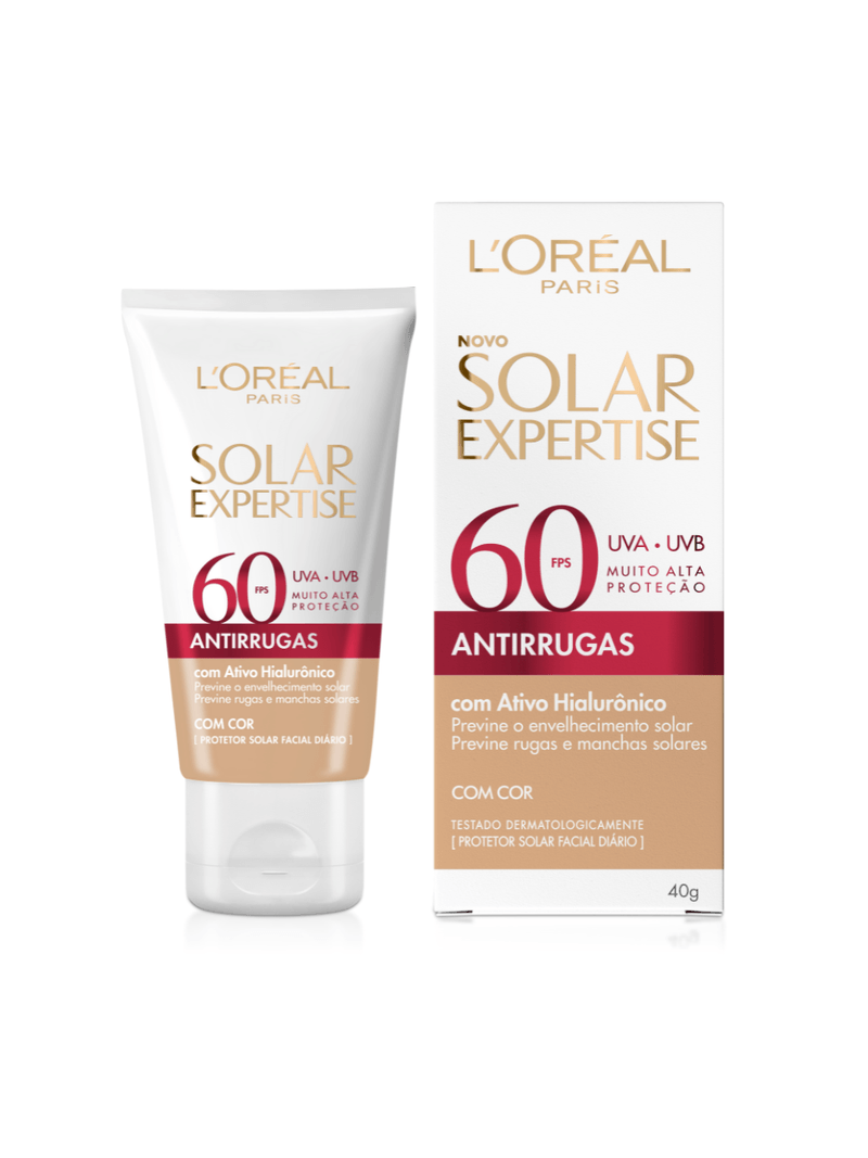 Protetor-Solar-Loreal-Expertise-40gr-Fps60-Antirrugas-Com-Cor
