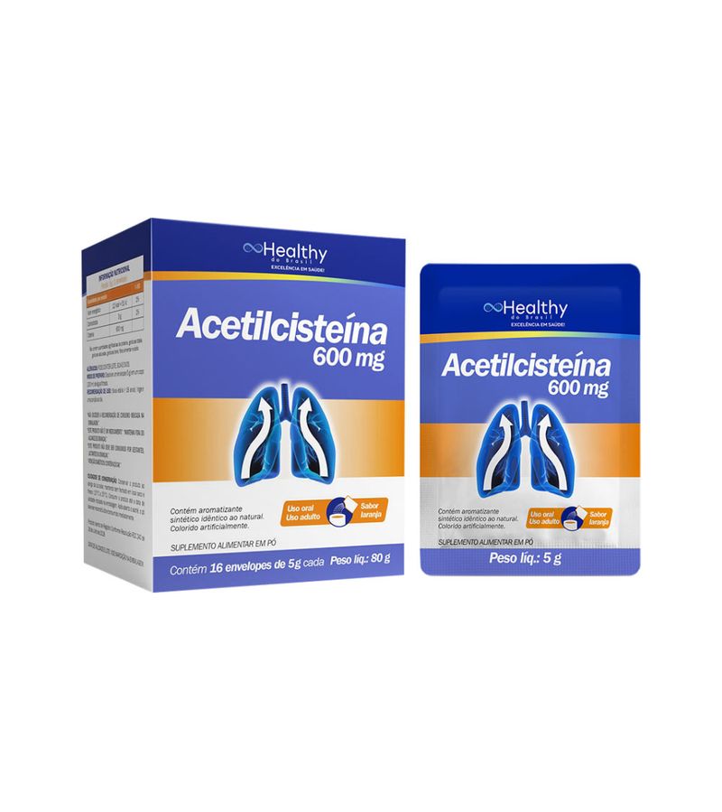 Acetilcisteina-Healthy-Do-Brasil-Com-16x5gr-Envelopes-600mg