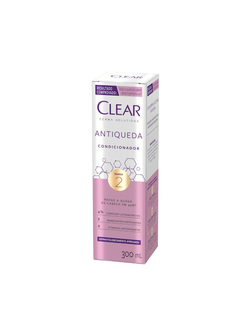 Condicionador-Clear-Derma-Solutions-Antiqueda-300ml-Passo-2