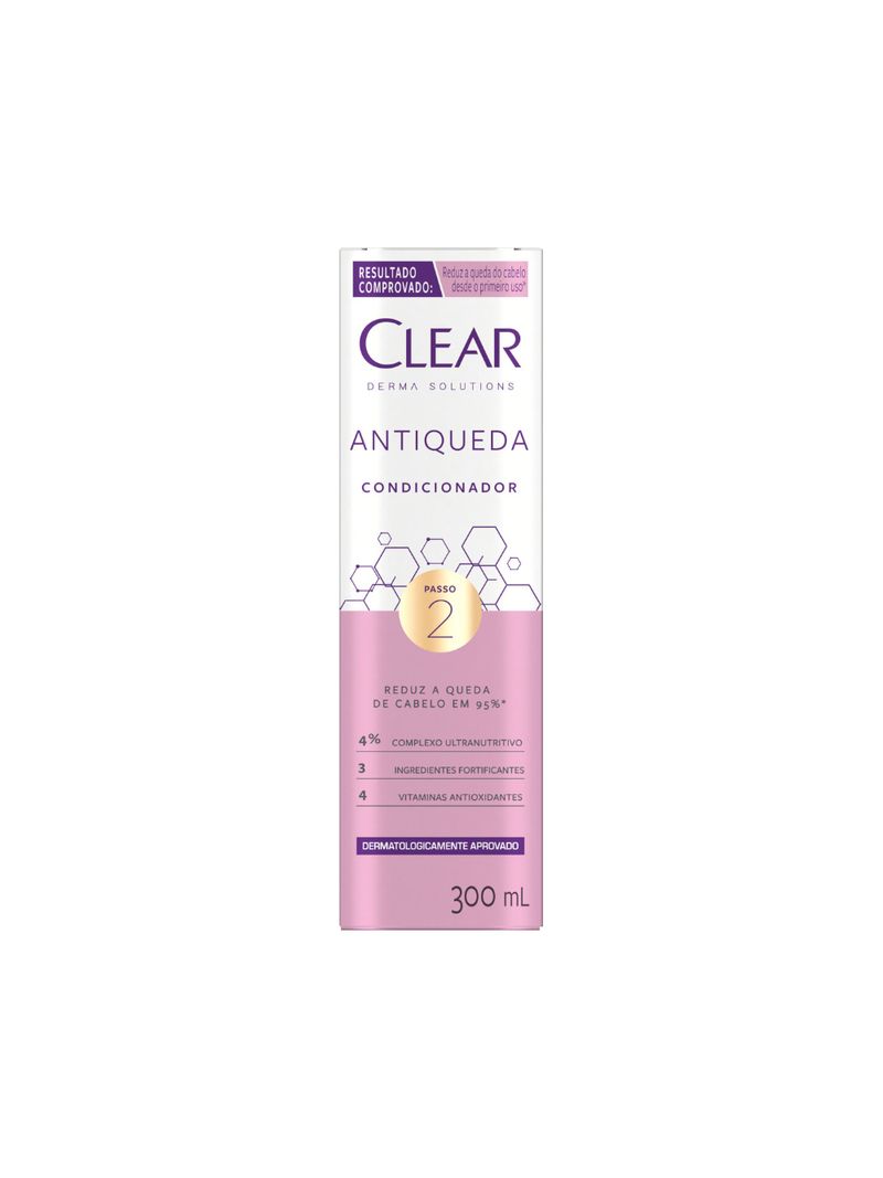 Condicionador-Clear-Derma-Solutions-Antiqueda-300ml-Passo-2