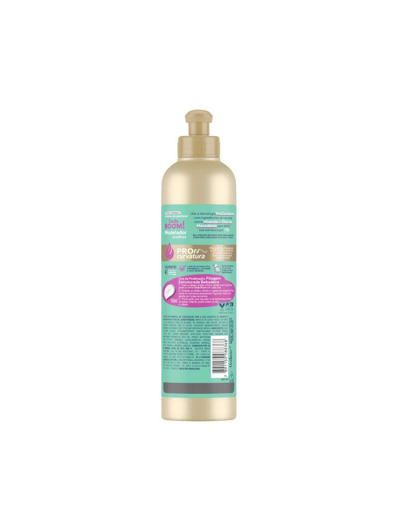 Creme-Para-Pentear-Seda-Boom-350ml-Modelador-Antifriz