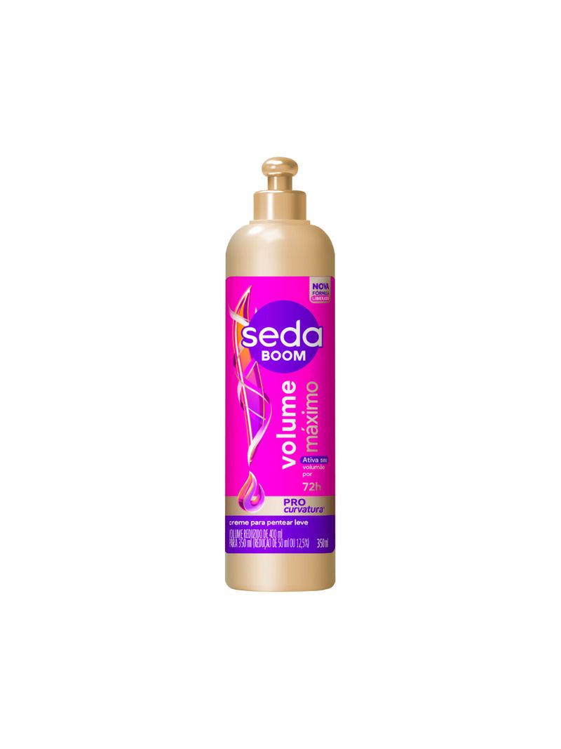 Creme-Para-Pentear-Seda-Boom-350ml-Volume-Maximo