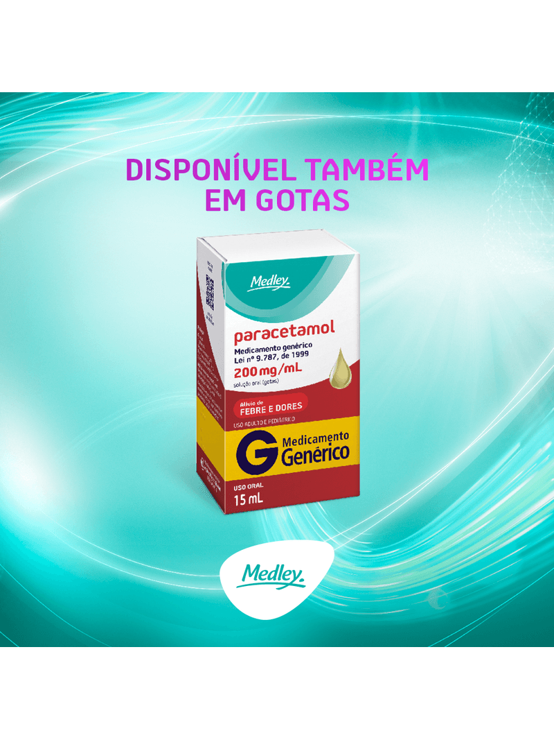 Paracetamol-Medley-750mg-Com-20-Comprimidos