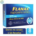 Analgesico Flanax Naproxeno Sodico 275mg 8 Comprimidos