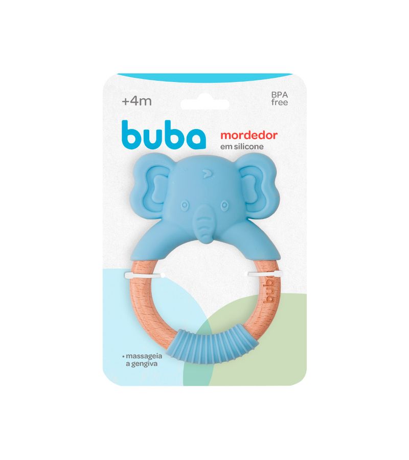Mordedor-Buba-Silicone-Com-1-Elefante-Azul