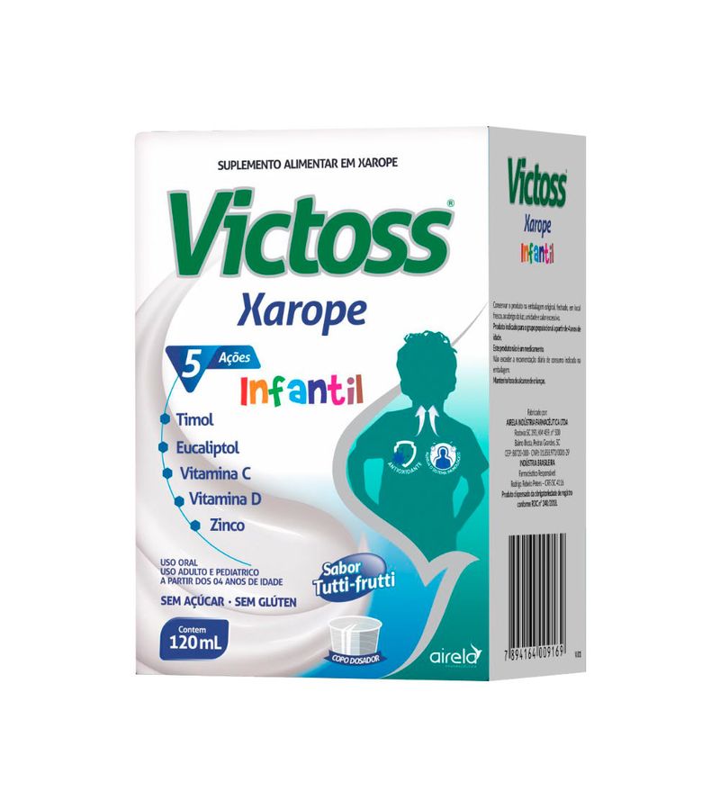 Victoss-Infantil-120ml-Xarope-Sabor-Tutti-frutti