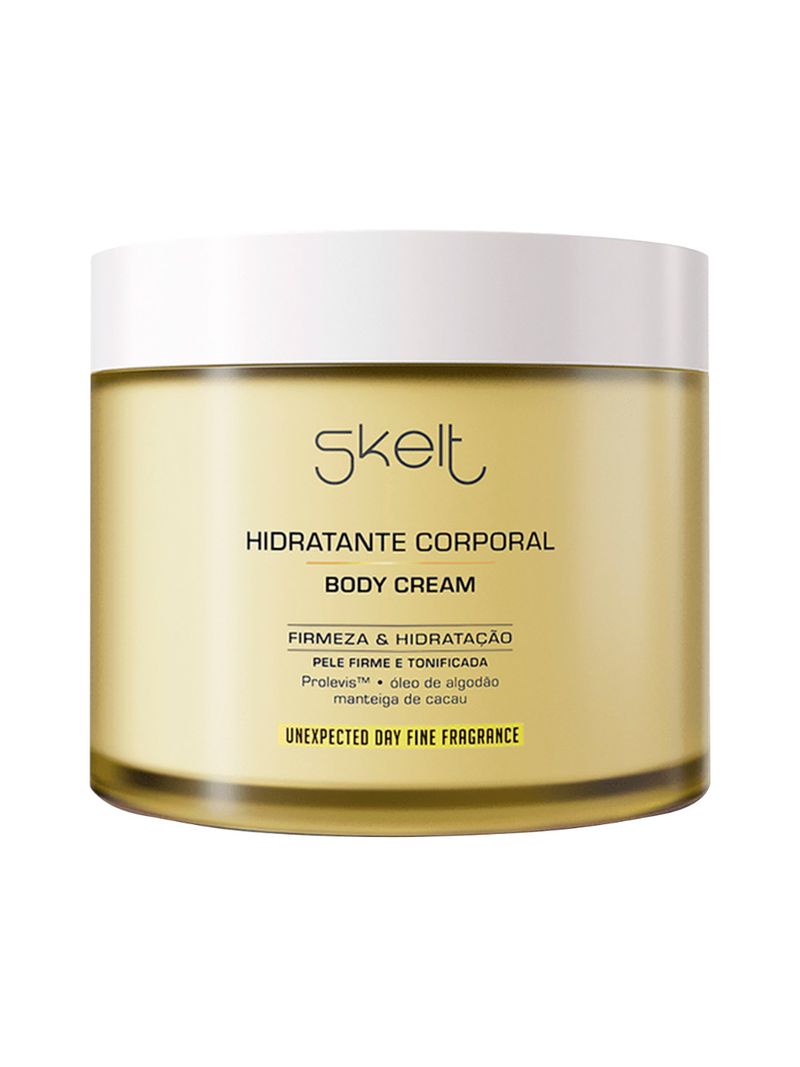 Hidratante-Skelt-Body-Cream-200gr-Unexpect-Day-Firmeza-E-Hidratacao