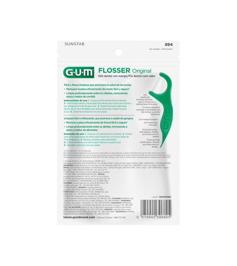 Fio-Dental-Gum-Flosser-Com-20-Com-Cabo-Fresh