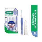 Escova-Interdental-Gum-Com-6-0.6mm-Ultra-Fino