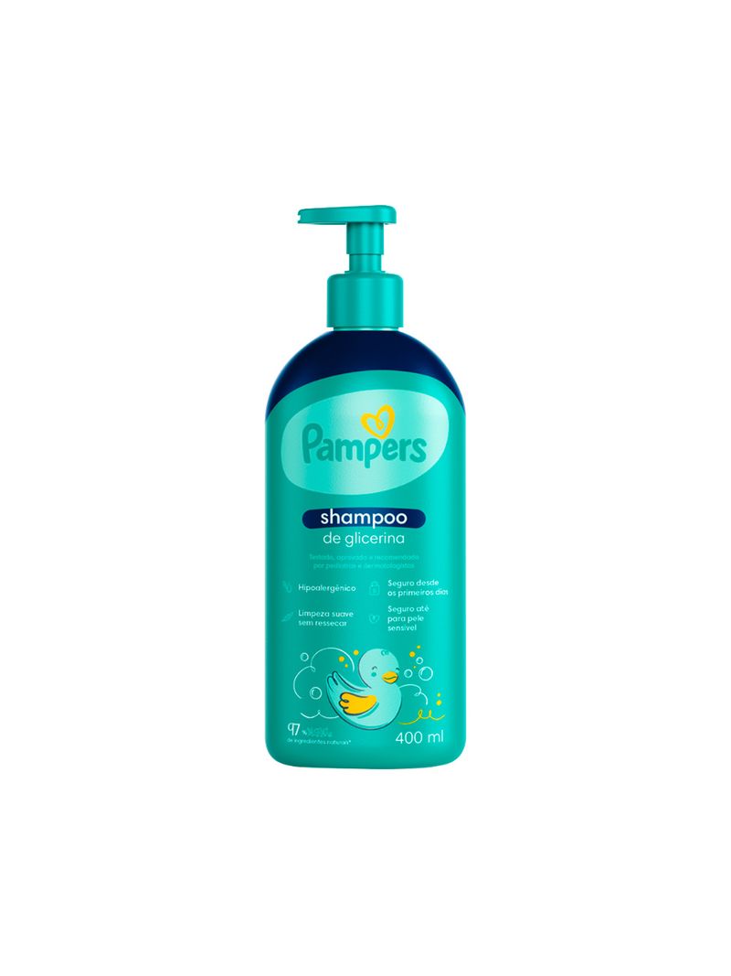 Shampoo-Pampers-400ml-Glicerina