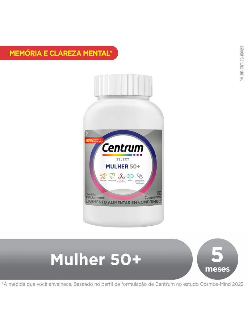 Centrum-Select-Mulher-50--Com-150-Comprimidos
