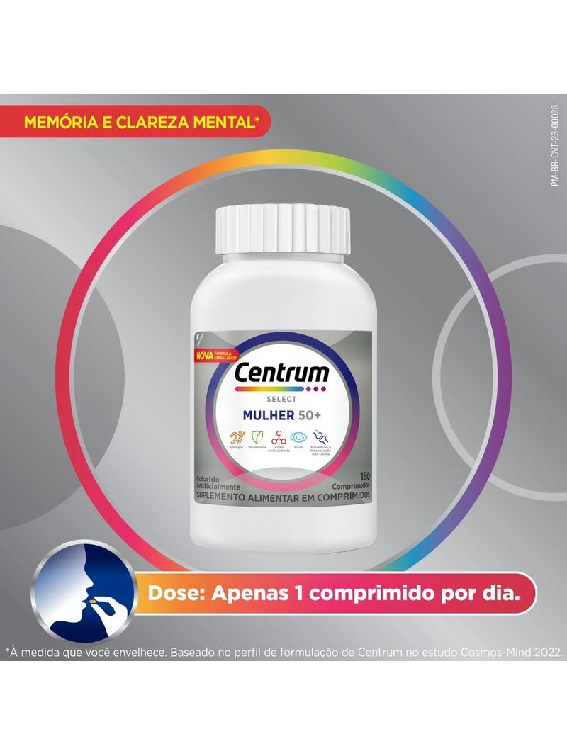 Centrum-Select-Mulher-50--Com-150-Comprimidos