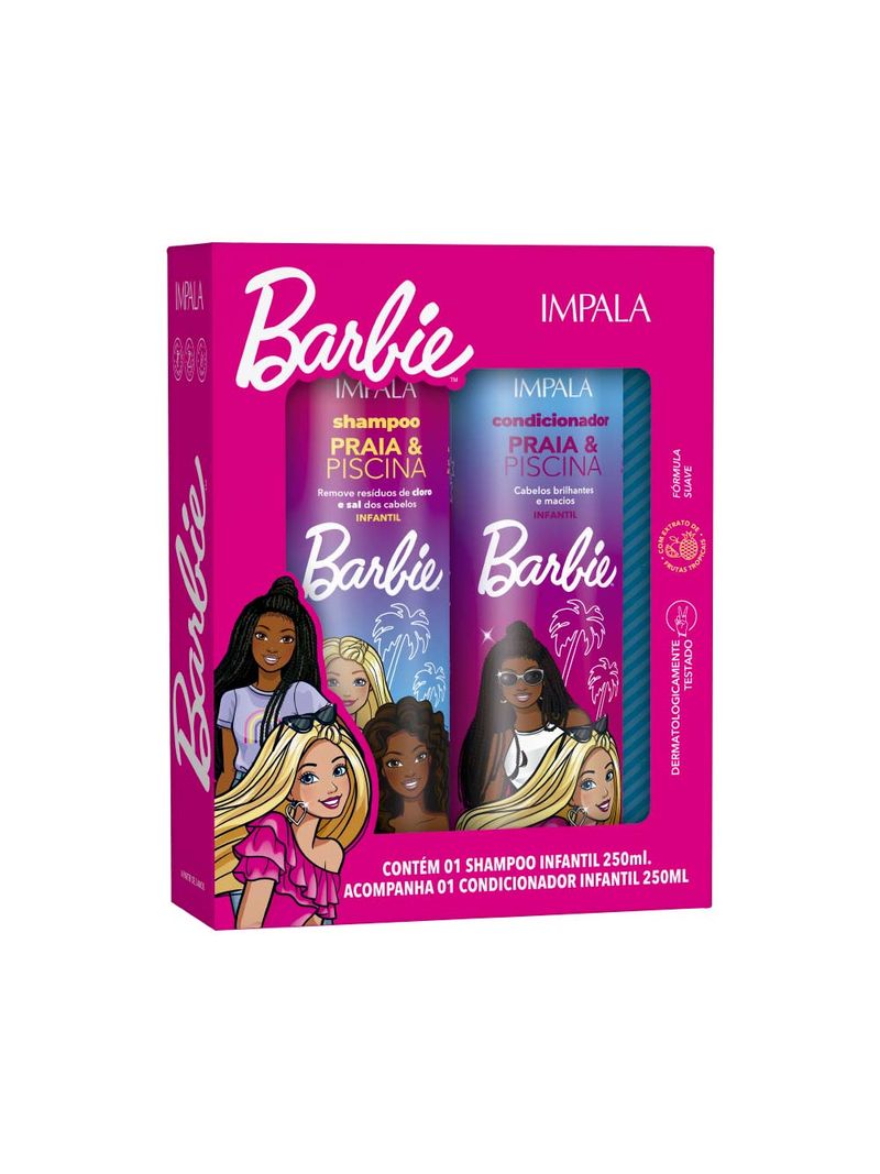 Shampoo-condicionador-Impala-Barbie-250-250ml-Praia