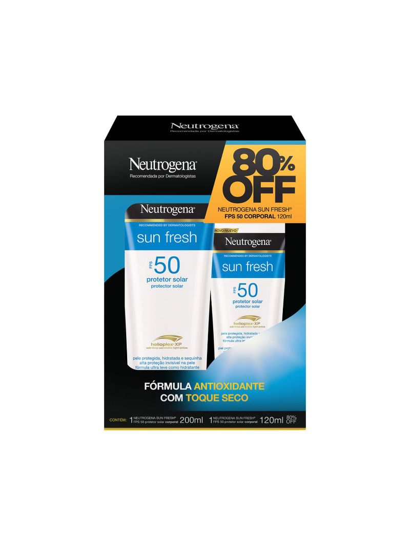 Neutrogena-Sun-Fresh-Protetor-Solar-200ml-120ml-Fps50-Promocional