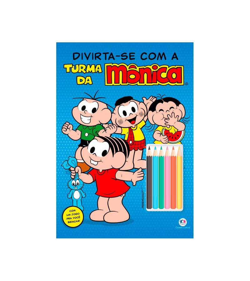 Livro-Turma-Da-Monica-Com-1-Divirta-se-Com-A-Turma-Da-Monica