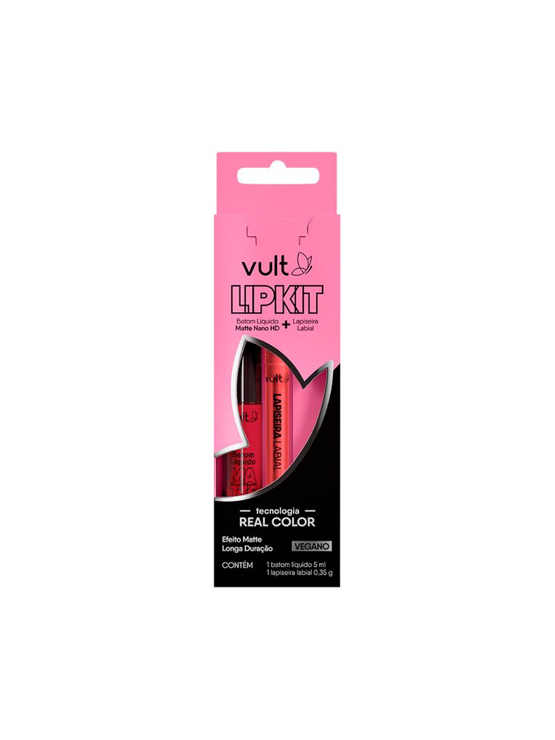 Batom-Vult-Liquido-Nano-Hd-lapiseira-Para-Labios-5ml-035gr-Vermelho