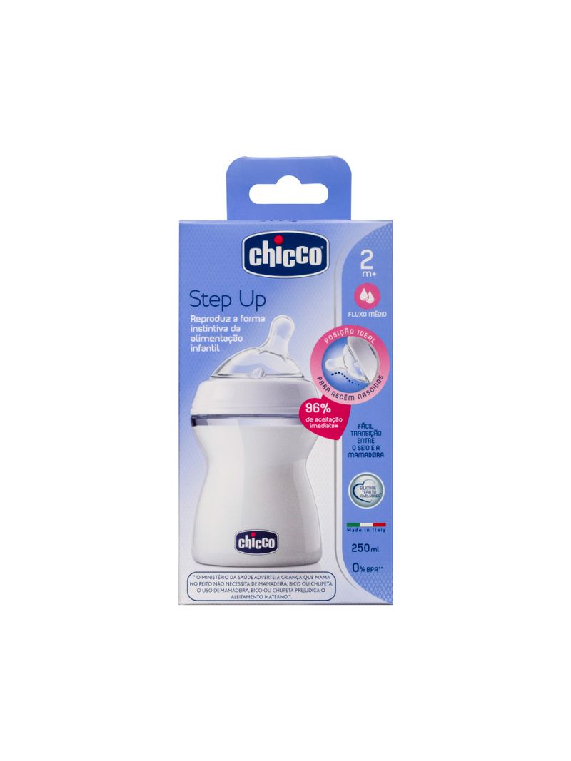 Mamadeira-Chicco-Step-Up-250ml-Fluxo-Medio