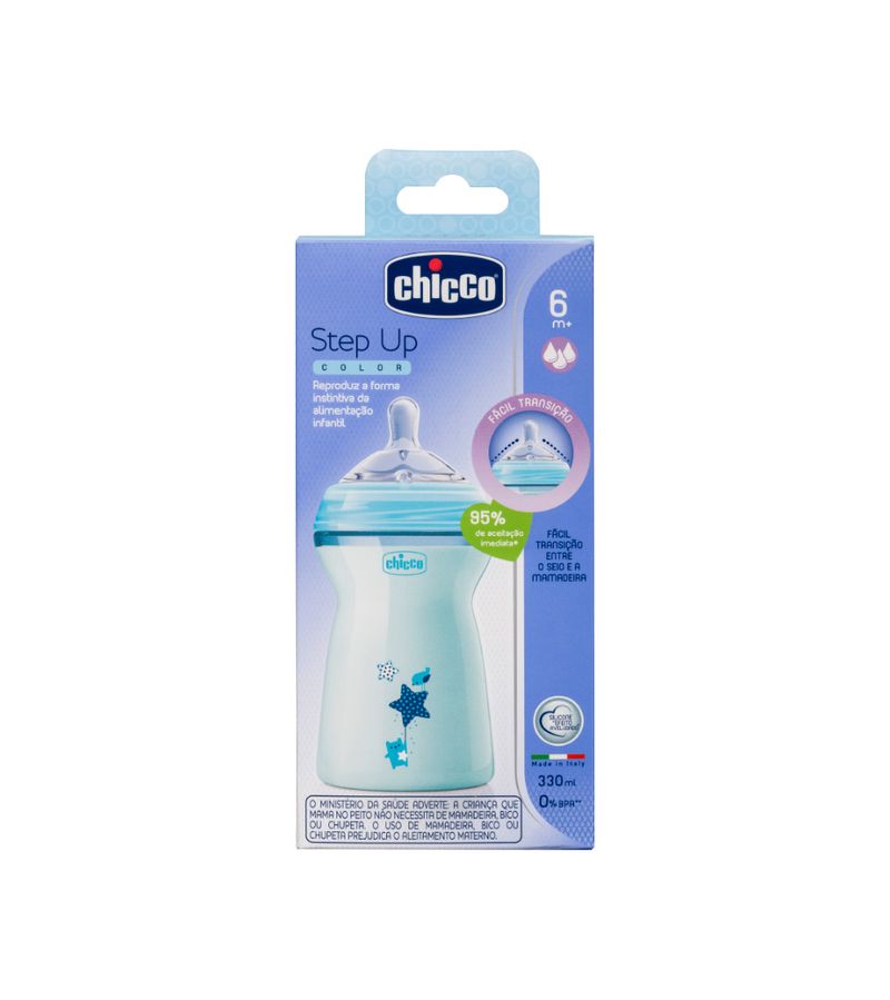 Mamadeira-Chicco-Step-Up-Color-330ml-Azul