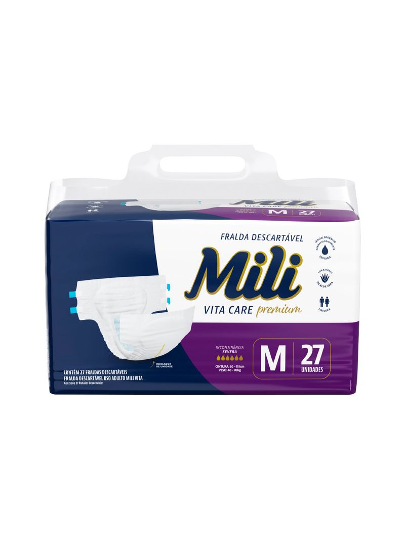 Fralda-Mili-Vita-Care-Geriatrica-Com-27-Tamanho-M-Severa