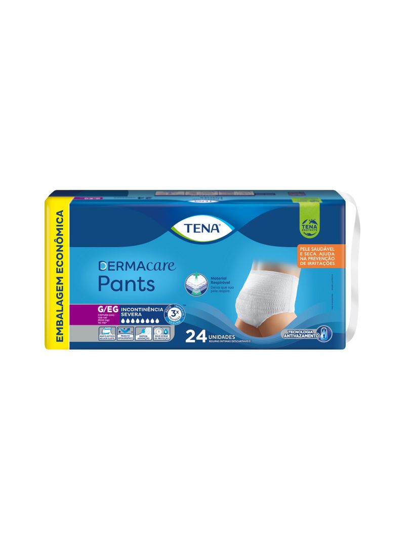 Roupa-Intima-Tena-Dermacare-Pants-Com-24-G-eg-Severa