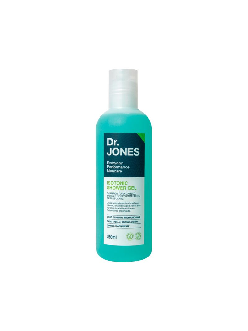Shampoo-Isotonic-Shower-Gel-Multifuncional-Dr-Jones-250ml