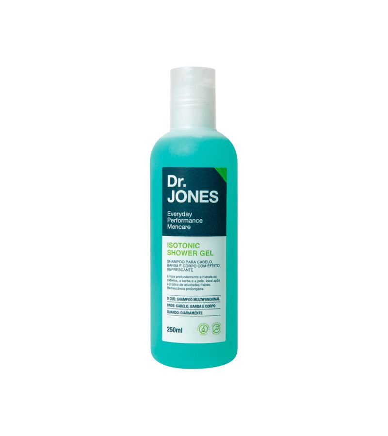 Shampoo-Isotonic-Shower-Gel-Multifuncional-Dr-Jones-250ml