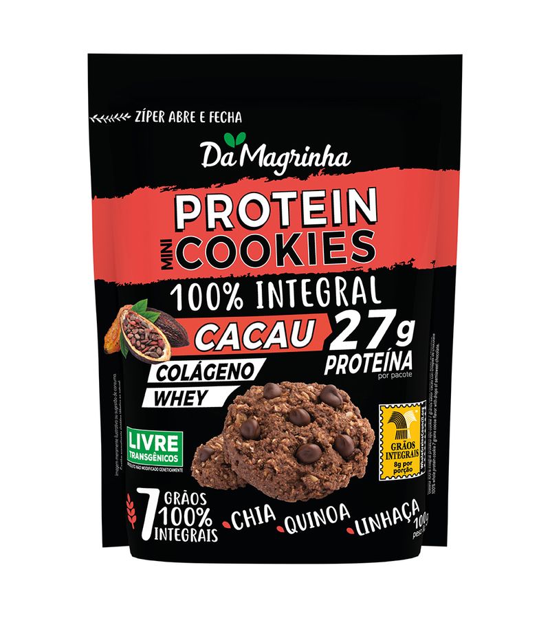 Mini-Cookies-Magrinha-Protein-100gr-Cacau