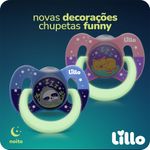 Chupeta-Lillo-Silicone-6-Meses-Azul-Com-2-Unidades-Bico-Silicone