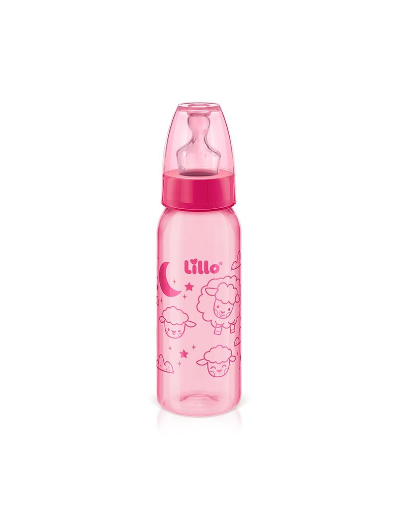 Mamadeira-Lillo-Cores-Divertidas-240ml-Silicone-Rs-Ref.633831