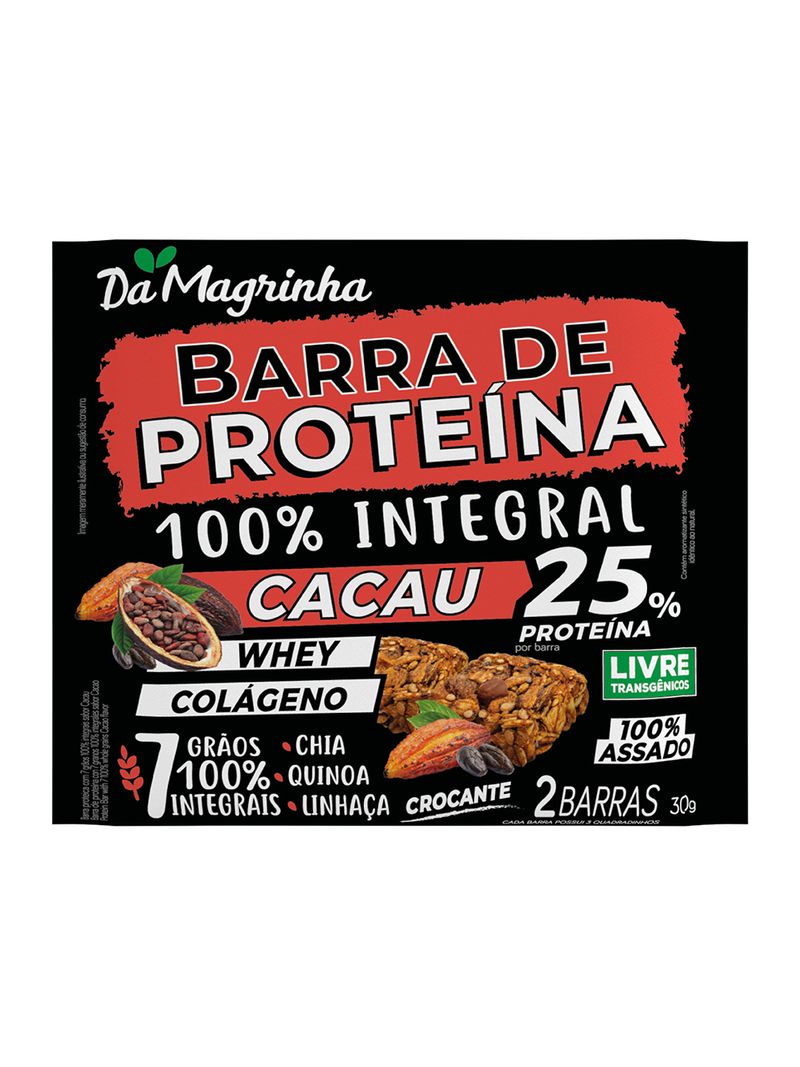 Barra-Magrinha-Protein-100--Integral-Com-2-30gr-Cacau