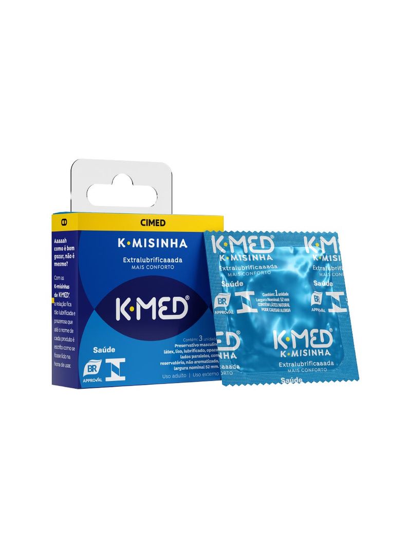 Preservativo-K-med-K-misinha-Com-3-Extra-Lubrificada