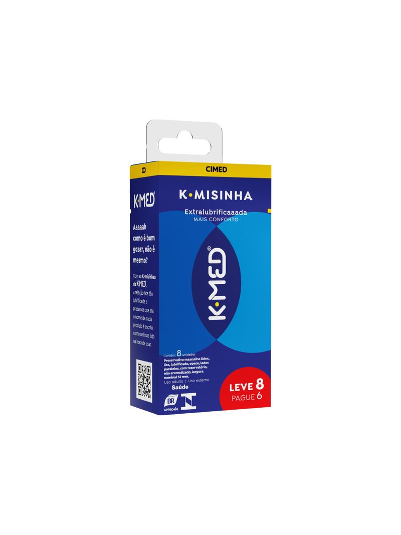 Preservativo-K-med-K-misinha-Leve-8-Pague-6-Extra-Lubrificada-Especial