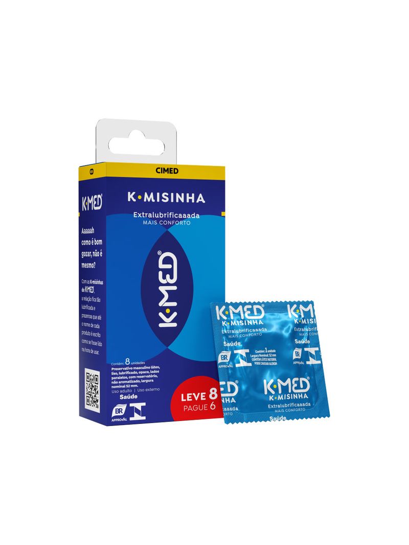 Preservativo-K-med-K-misinha-Leve-8-Pague-6-Extra-Lubrificada-Especial