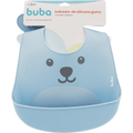 Babador De Silicone Buba Gumy Com 1 Azul