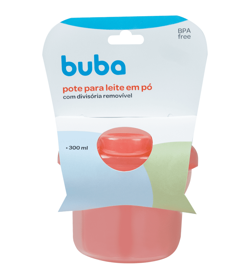 Pote-Para-Leite-Em-Po-Buba-Com-Divisoria-Rosa