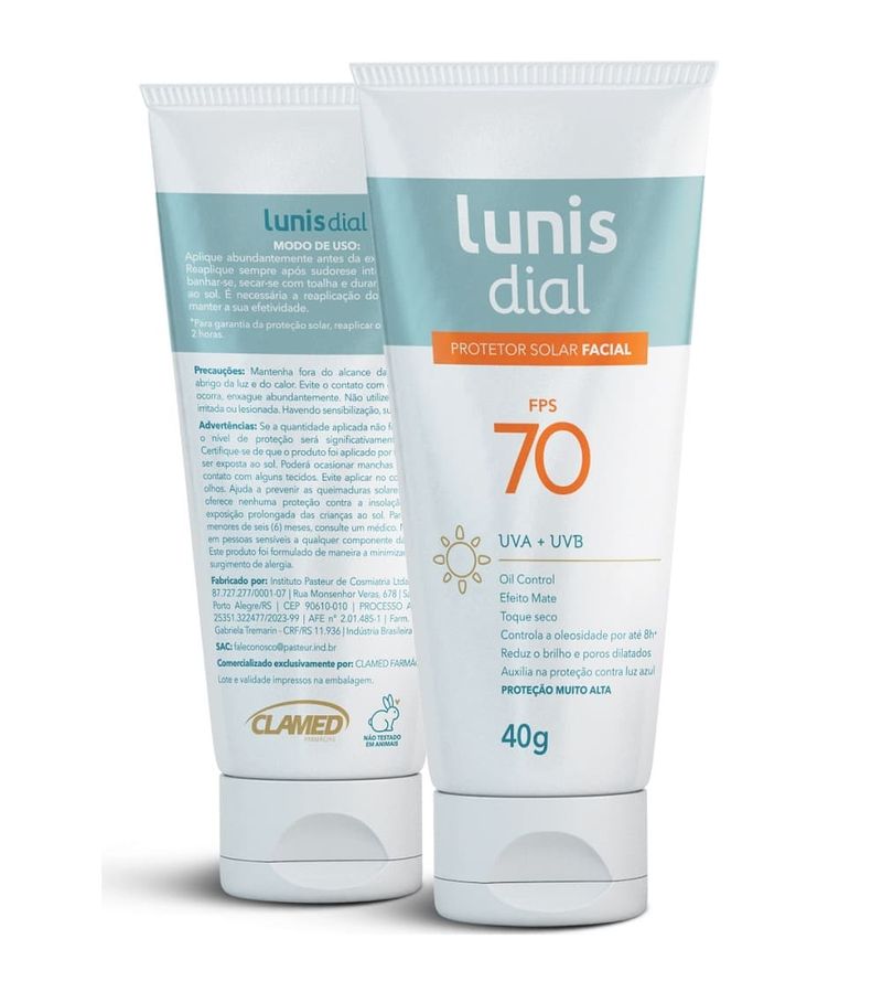 Protetor-Solar-Lunis-Dial-40gr-Fps70-Facial