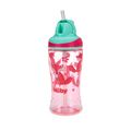 Copo Tritan Nuby 360ml Com Canudo Retratil Rosa