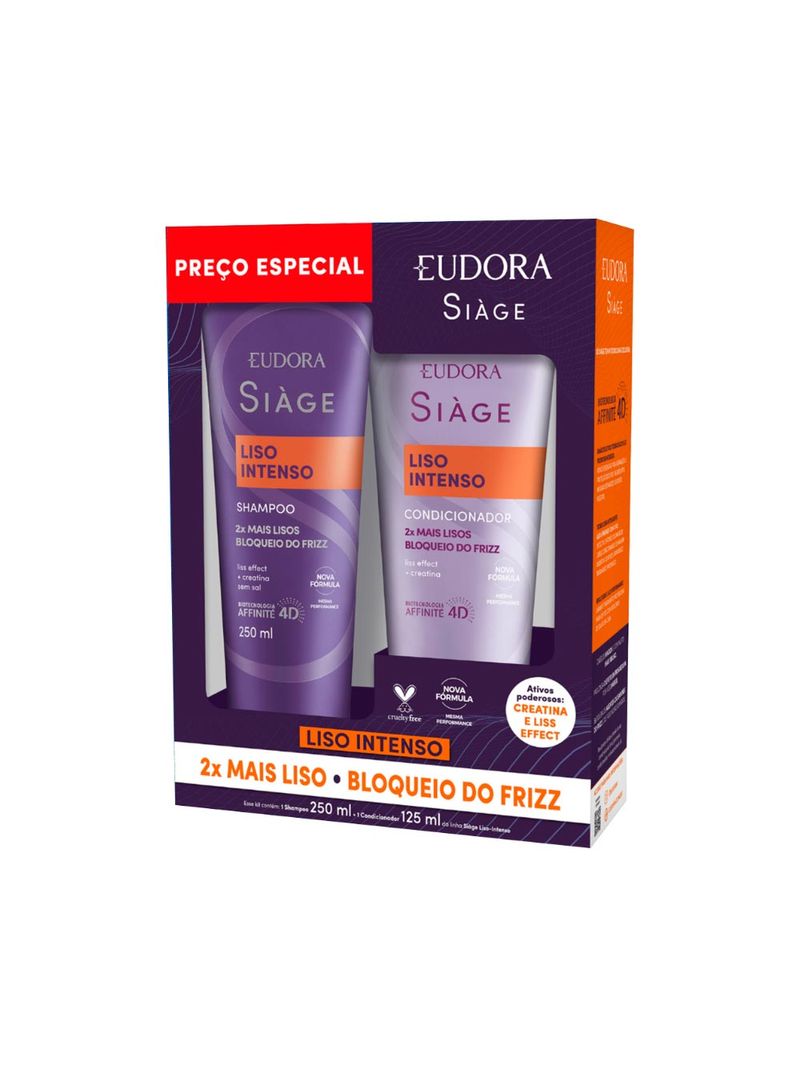 Shampoo-condicionador-Siage-250-125ml-Liso-Intenso-Especial