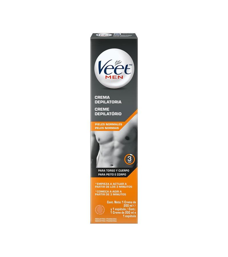 Creme-Depilatorio-Veet-Men-200ml-Peles-Normais
