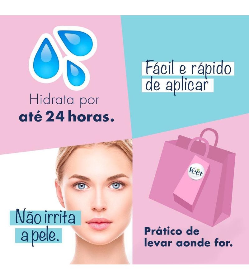 Cera-Fria-Facial-Veet-Peles-Normais-E-Secas---12-Folhas