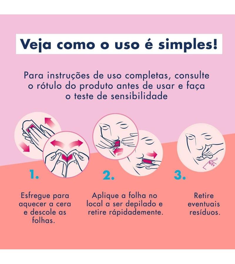 Cera-Fria-Facial-Veet-Peles-Normais-E-Secas---12-Folhas