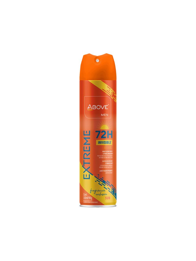 Desodorante-Above-Masculino-Extreme-150ml-Aerosol-Invisible-Sun