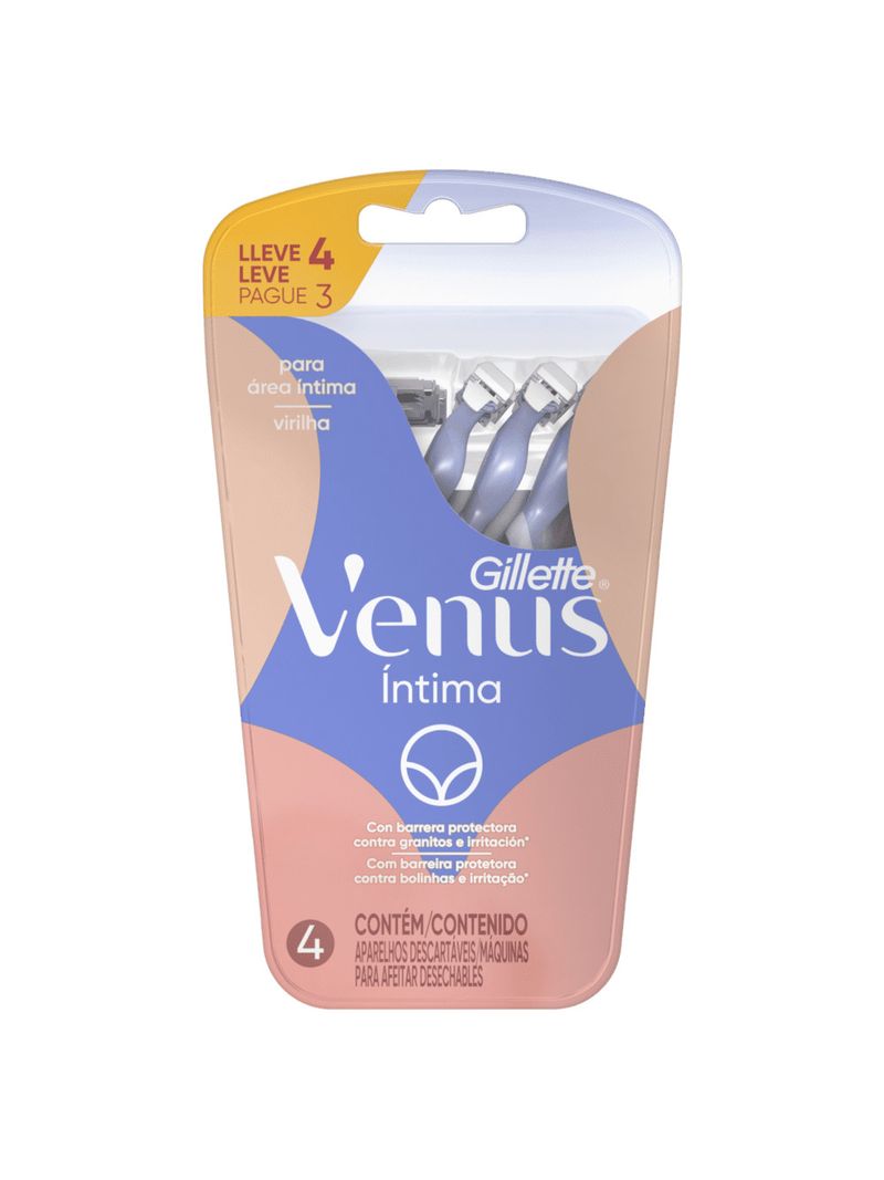Aparelho-Gillette-Depilatorio-Venus-Intima-Descartavel-Leve-4-Pague-3--Especial